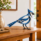 Metal Bird Sculpture for Home Decor