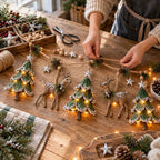 🌲Lighted Woodland Christmas Garland
