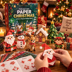 Christmas Paper Craft Kit – Fold & Create Your Own Holiday Decorations