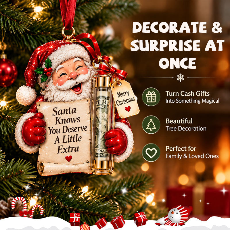 Surprise Red Envelope Christmas Tree Ornament