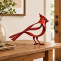 Metal Bird Sculpture for Home Decor