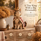 👑 Medieval Cat Court Figurines | 5 Vintage-Inspired Royal Characters for Shelves, Mantels & Cat Collectors 🐈