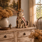 👑 Medieval Cat Court Figurines | 5 Vintage-Inspired Royal Characters for Shelves, Mantels & Cat Collectors 🐈